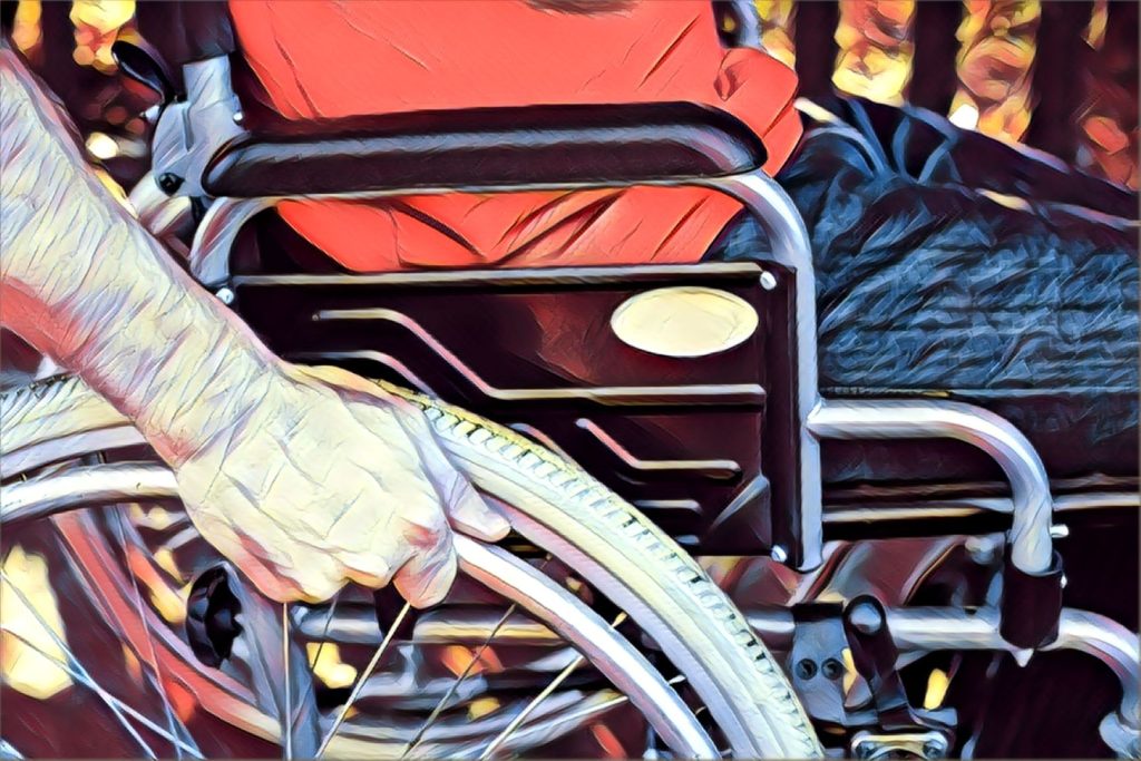 Wheel Chair-Personal Injury Lawyer Betsy Holder