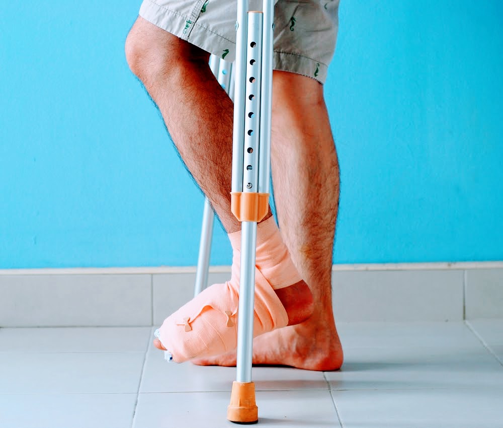 Broken ankle personal injury lawyer Holder Law Group